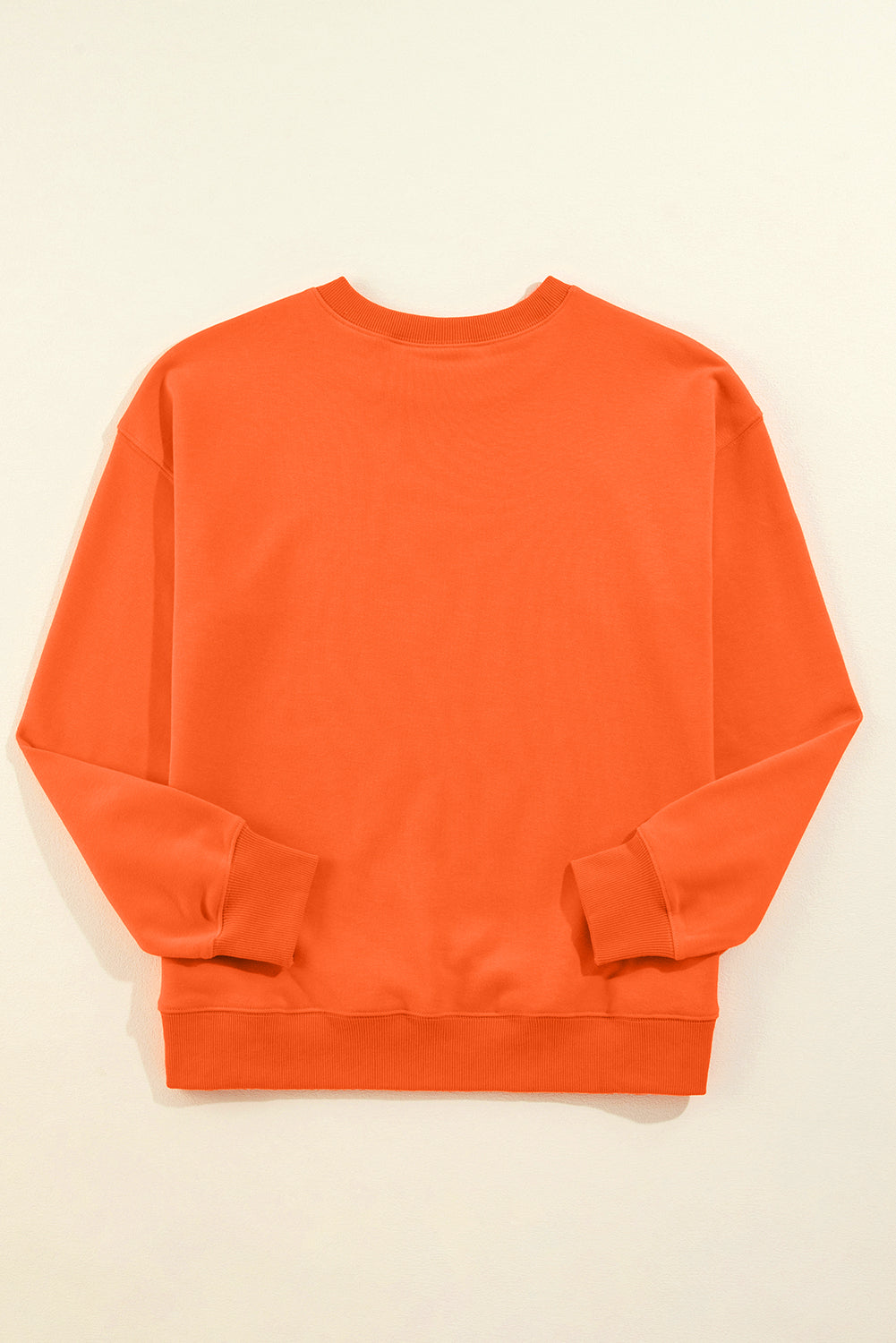 Klassisches Sweatshirt mit Rundhalsausschnitt