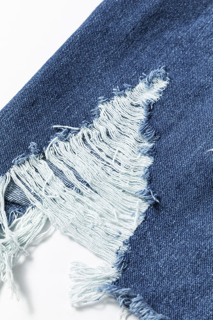Himmelblaue Jeansjacke