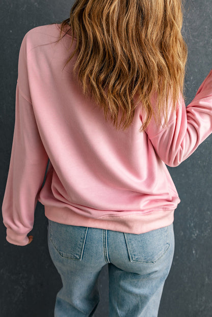 Klassisches Sweatshirt mit Rundhalsausschnitt