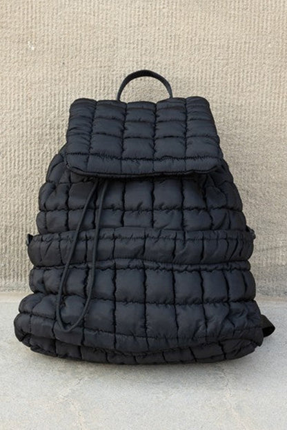 Gesteppter Puffer-Rucksack