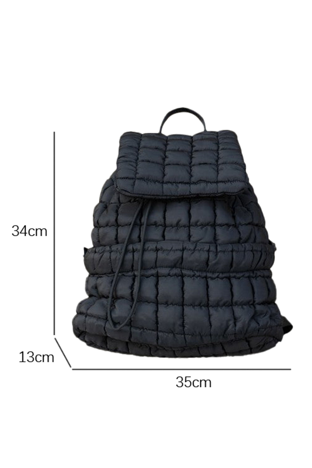 Gesteppter Puffer-Rucksack