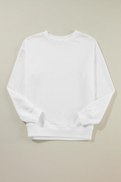 Klassisches Sweatshirt mit Rundhalsausschnitt