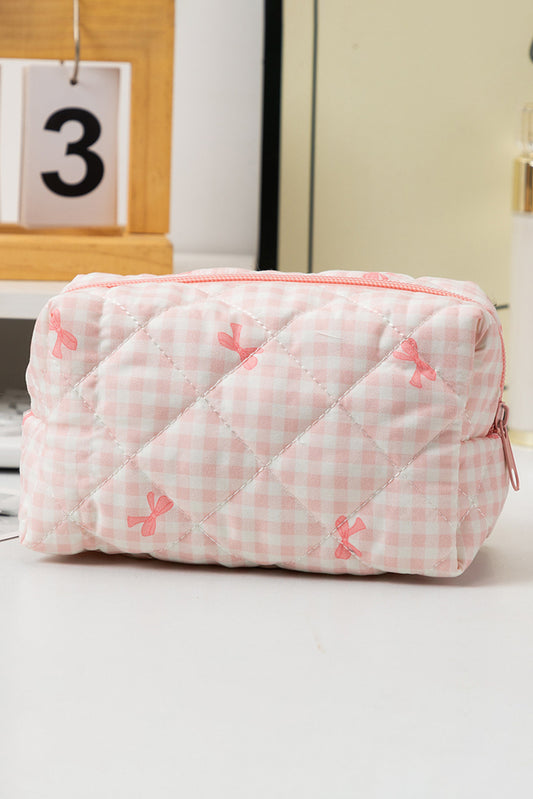 Kosmetiktasche mit Schleife