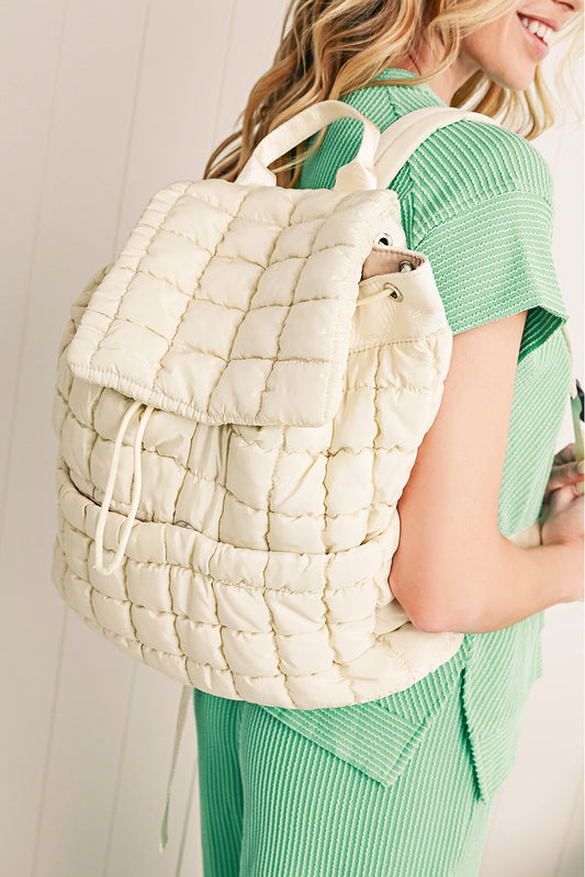 Gesteppter Puffer-Rucksack